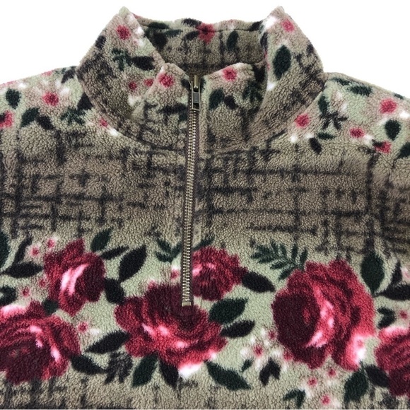 TanJay Rose Print Fleece - Picture 8 of 9